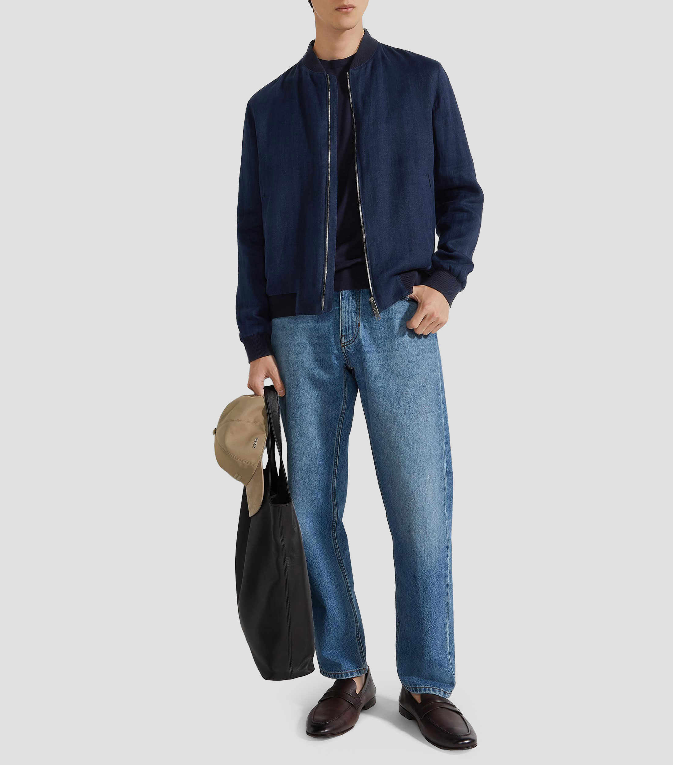Chamarra Bomber Hombre